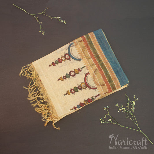 Missing weaving - Floral design - Dupatta