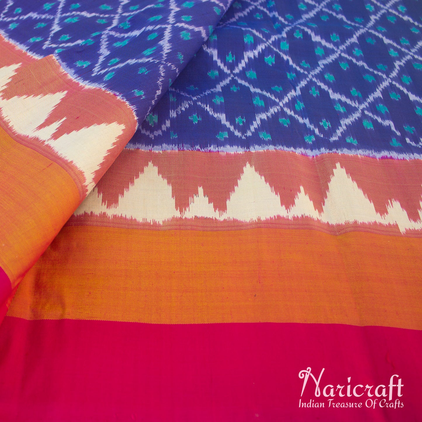 Pochampalli ikat saree